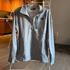 NWOT men’s North Face half zip pullover—size S